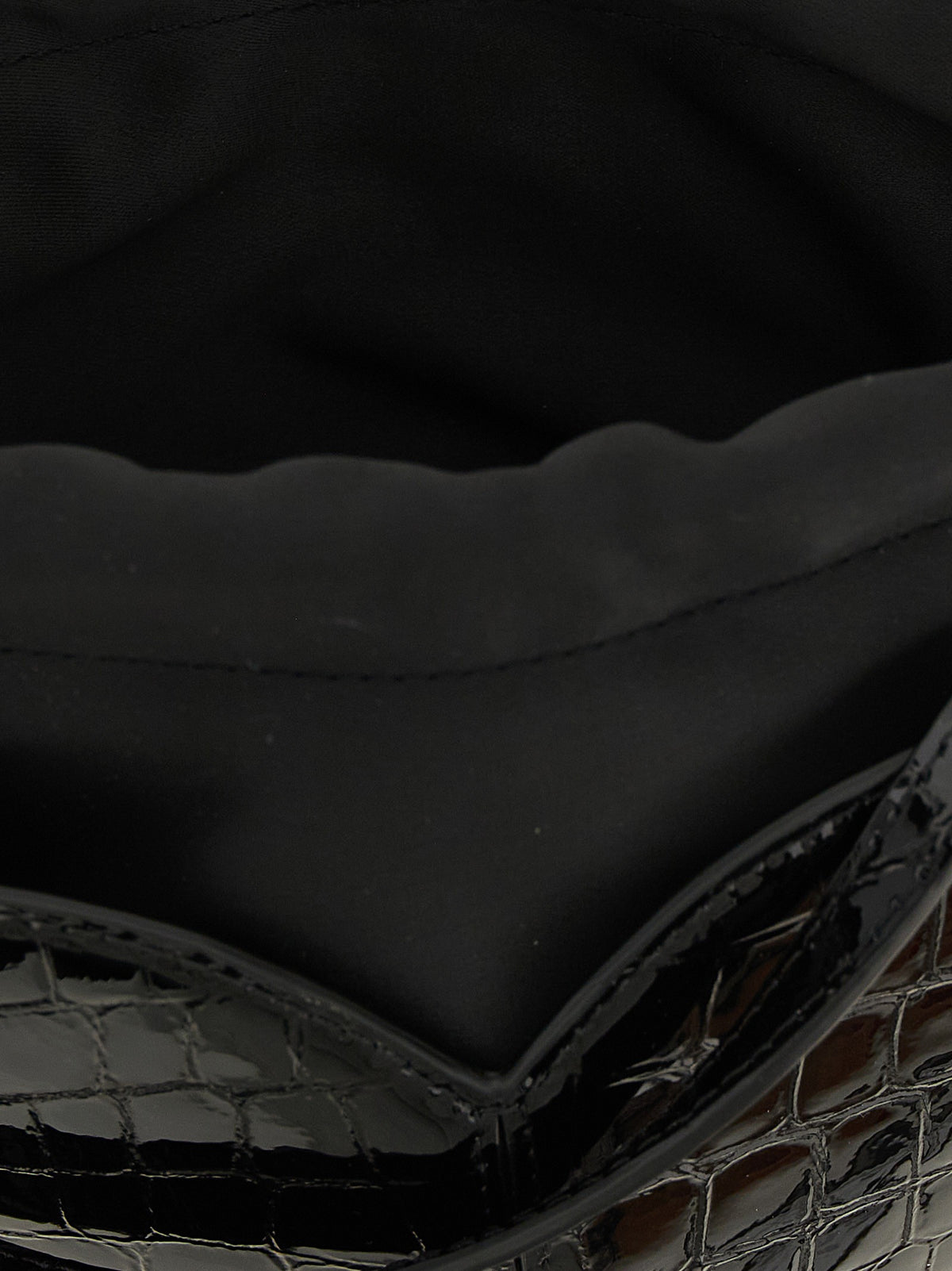 Black 'The Heart' handbag