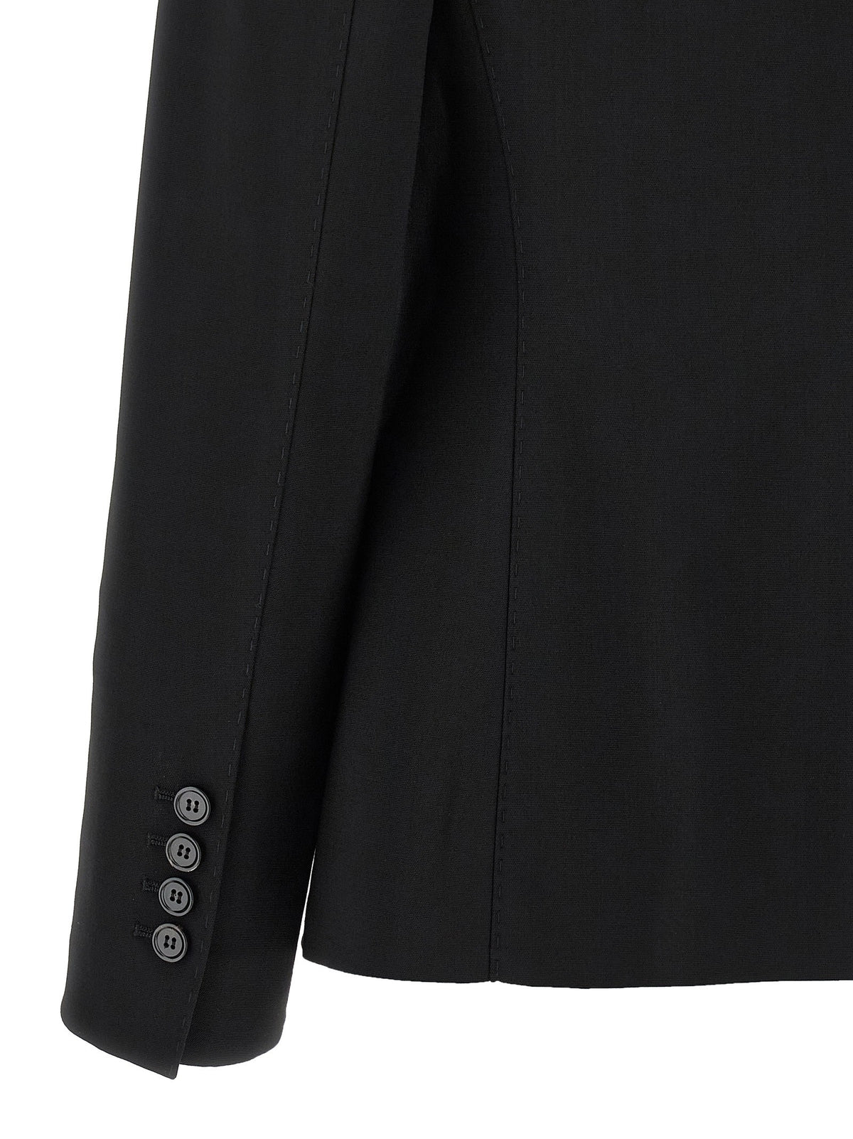 Black 'Turlington' blazer