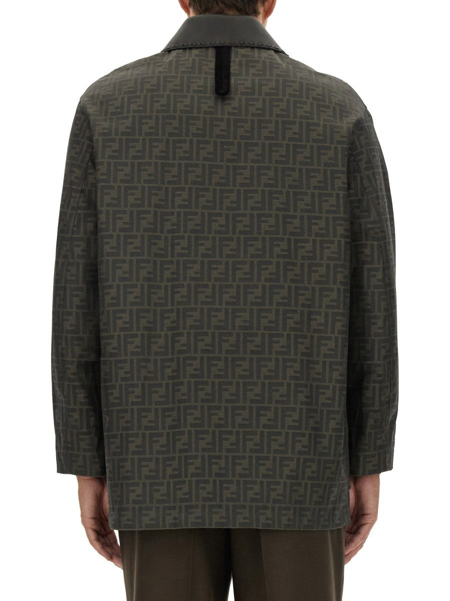 BLOUSON IN JACQUARD "FF"