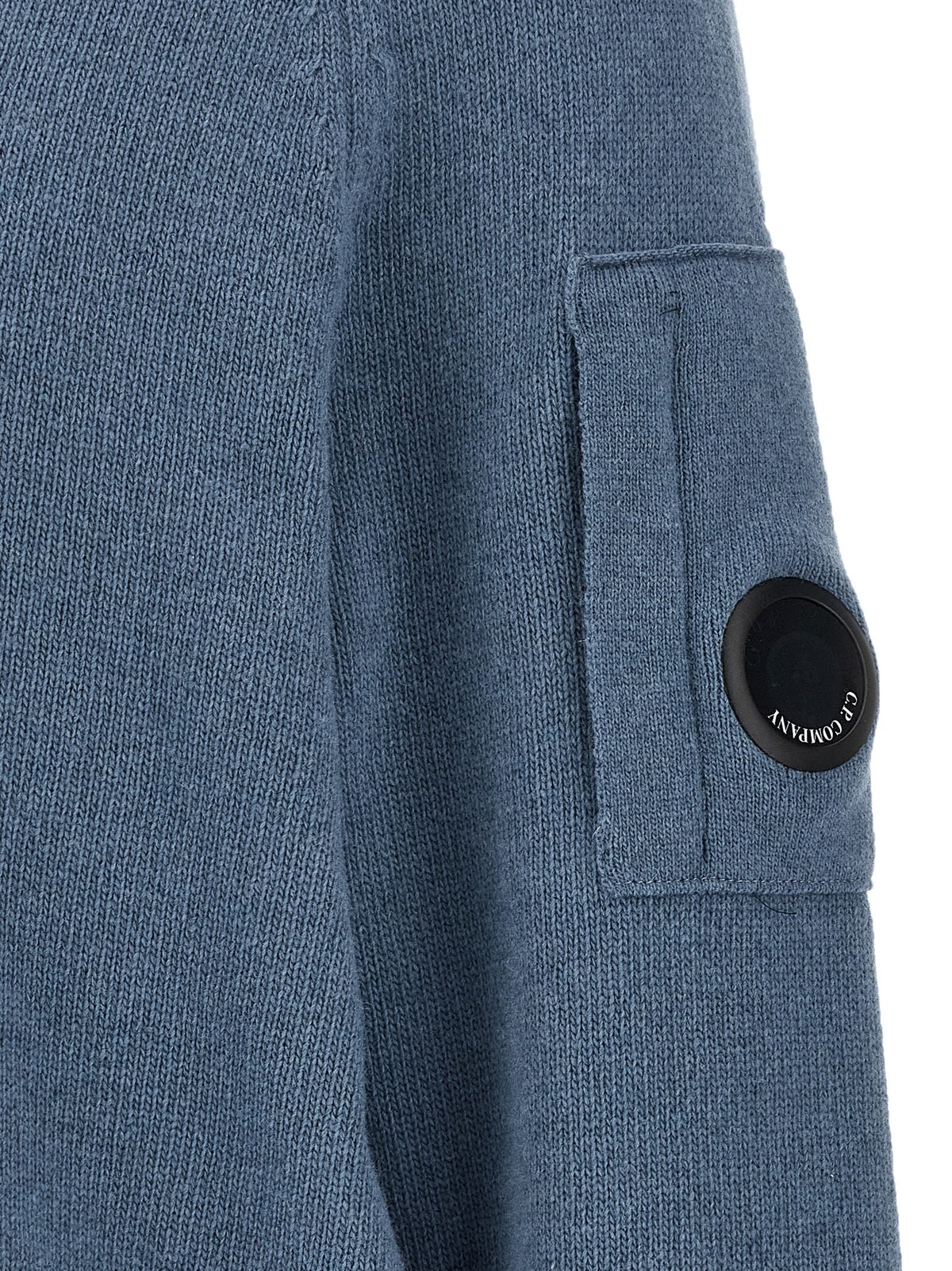 Blue 'Lens' sweater