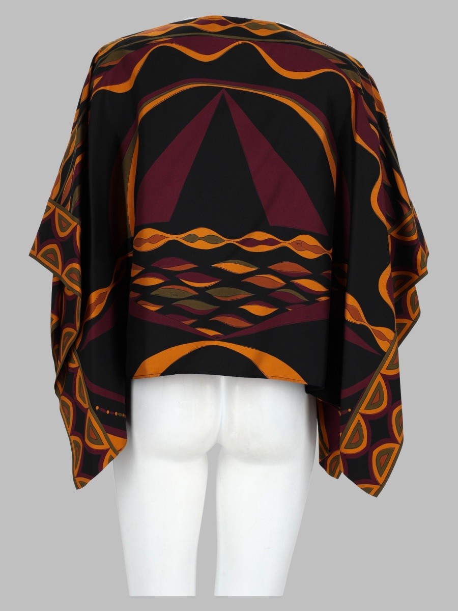 Blusa con Stampa "Labirinto"