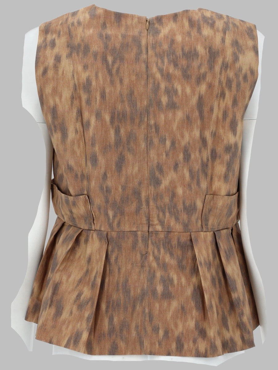 BLUSA IN COTONE CON STAMPA