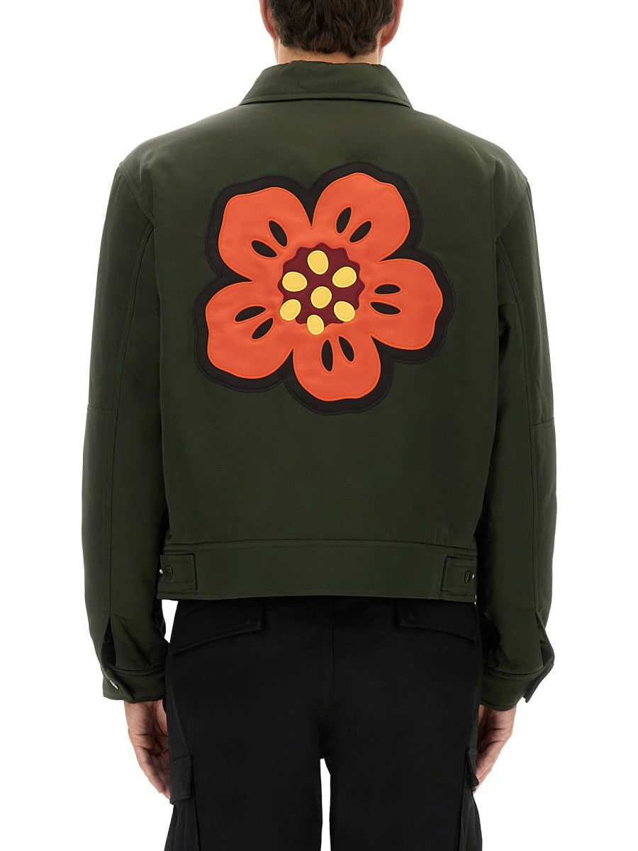 "BOKE FLOWER" PADDED JACKET