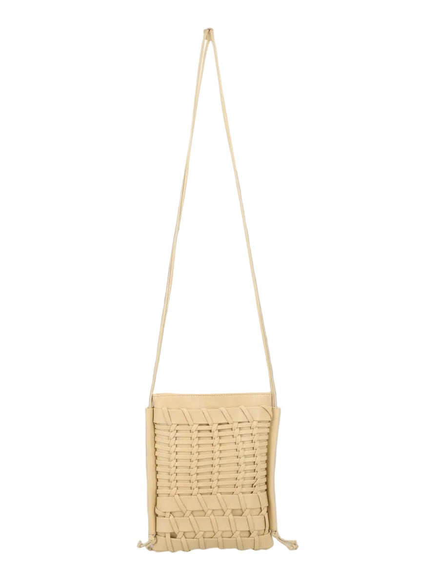 BORSA A TRACOLLA "TRENA" IN PELLE