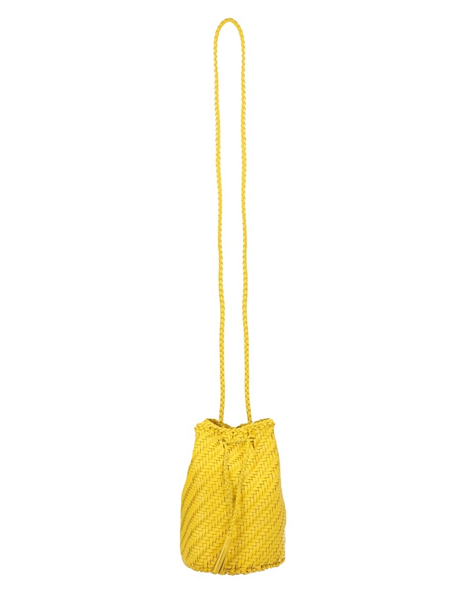 BORSA "POMPOM DOUBLE JUMP TAN"