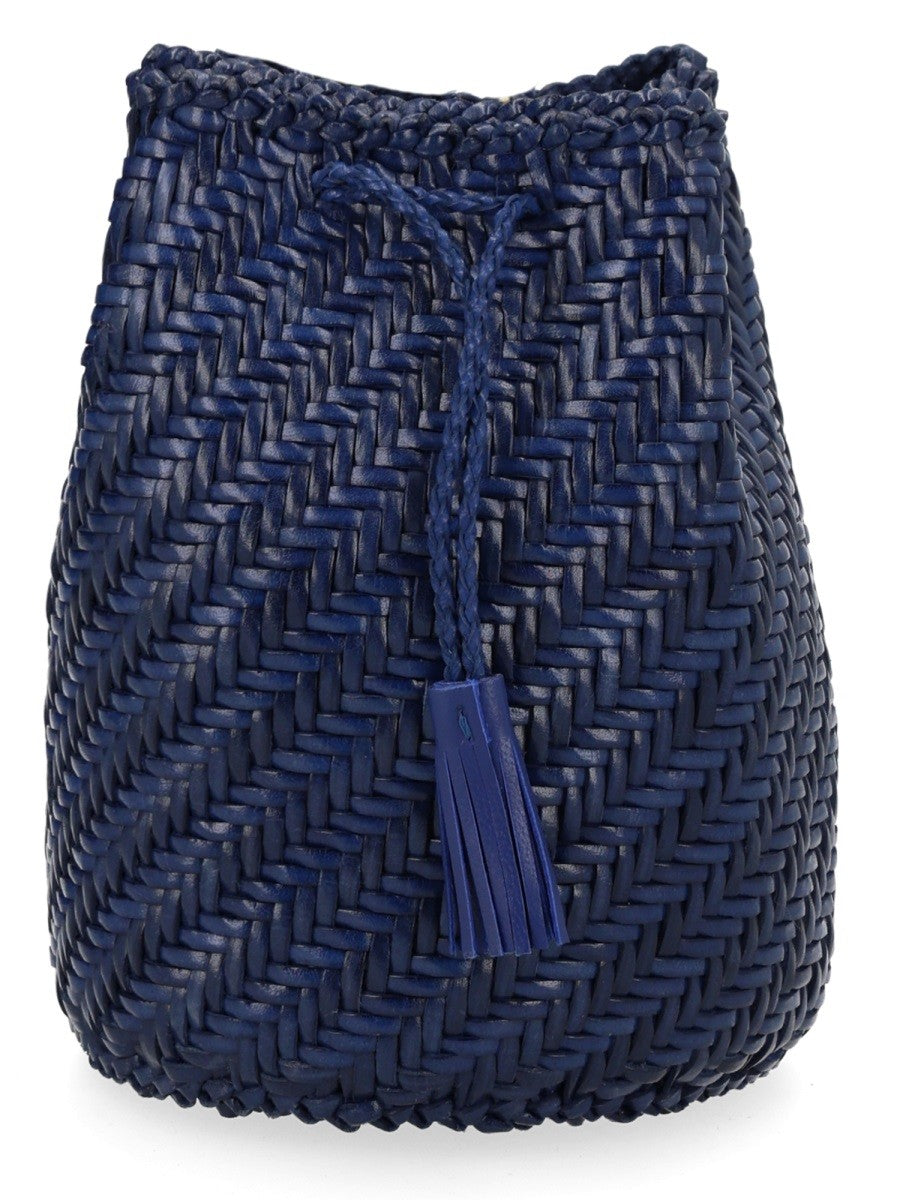 BORSA "POMPOM DOUBLE JUMP TAN"