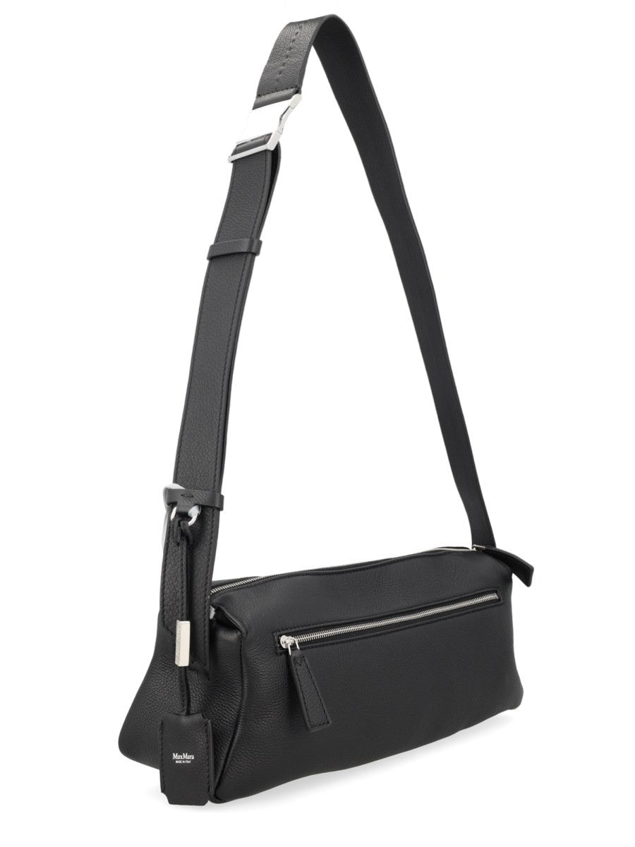 BORSA SMALL IN PELLE CON LOGO