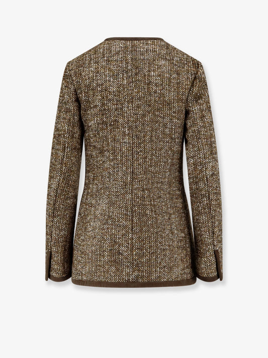 Boxy Fit wool blend blazer
