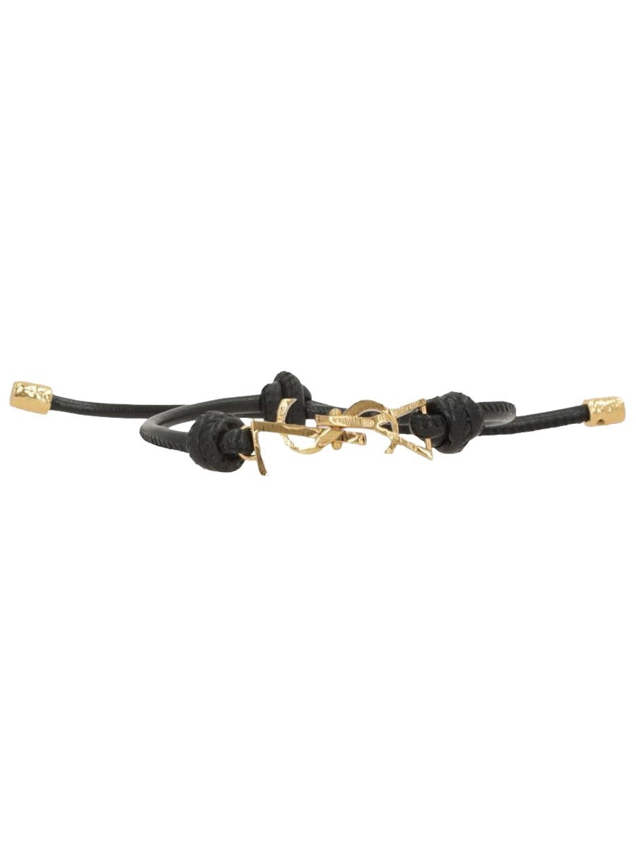 Bracciale Cassandre con Cordino in Pelle