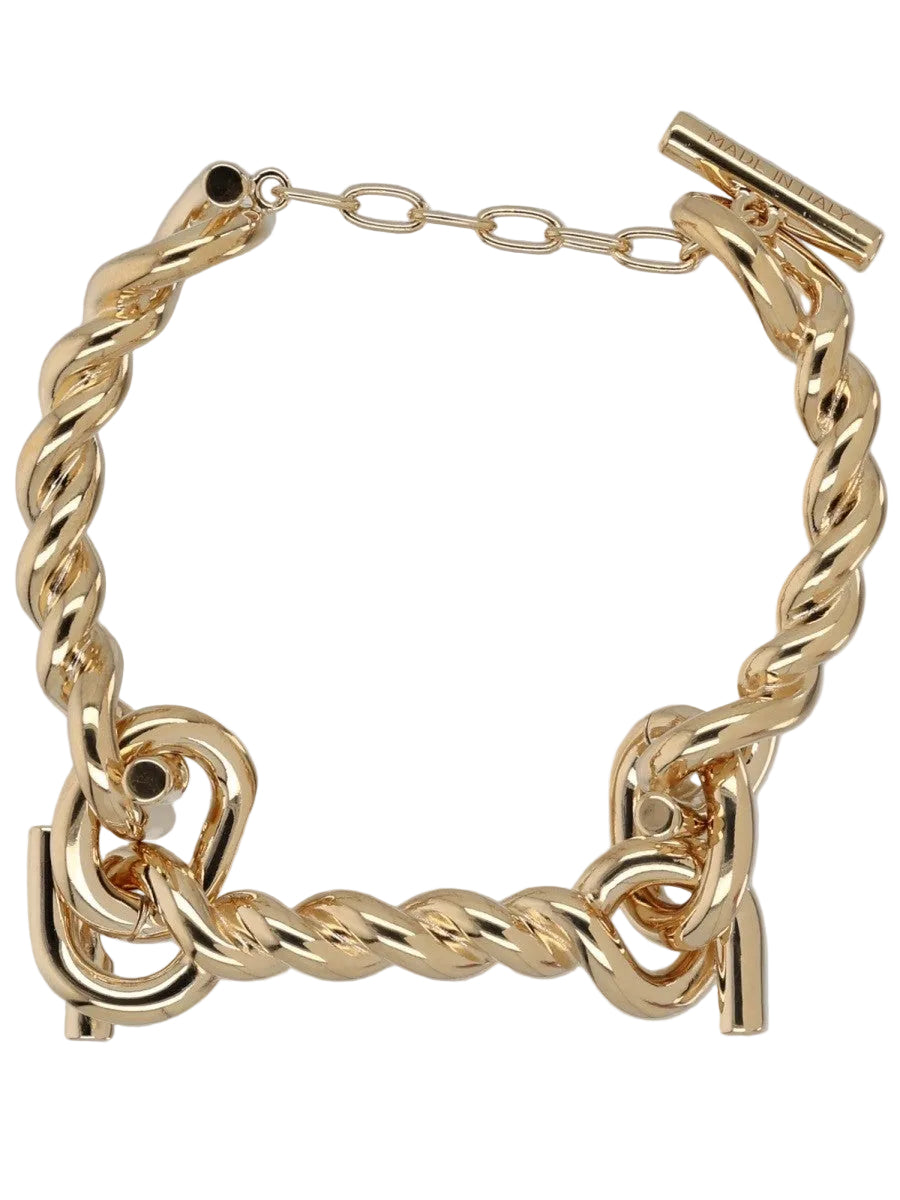 Bracciale Intrecciato "Gancini"