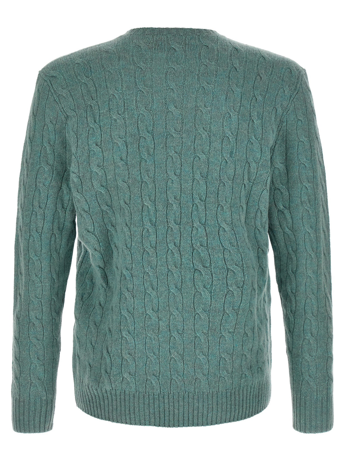 Braided sweater