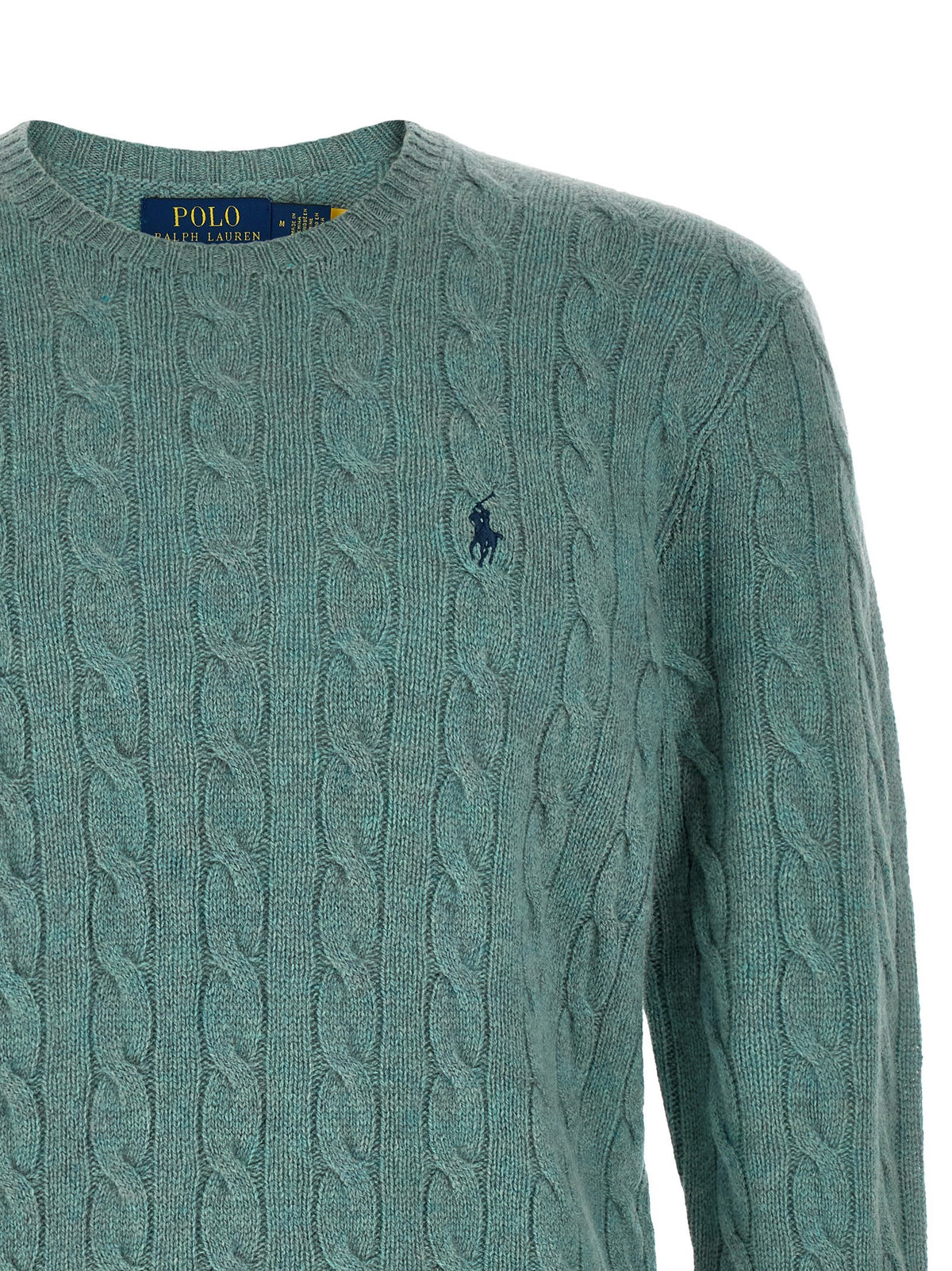 Braided sweater