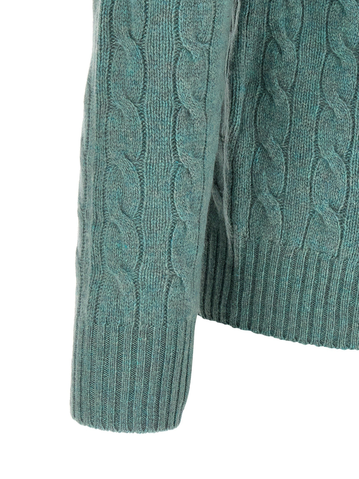 Braided sweater