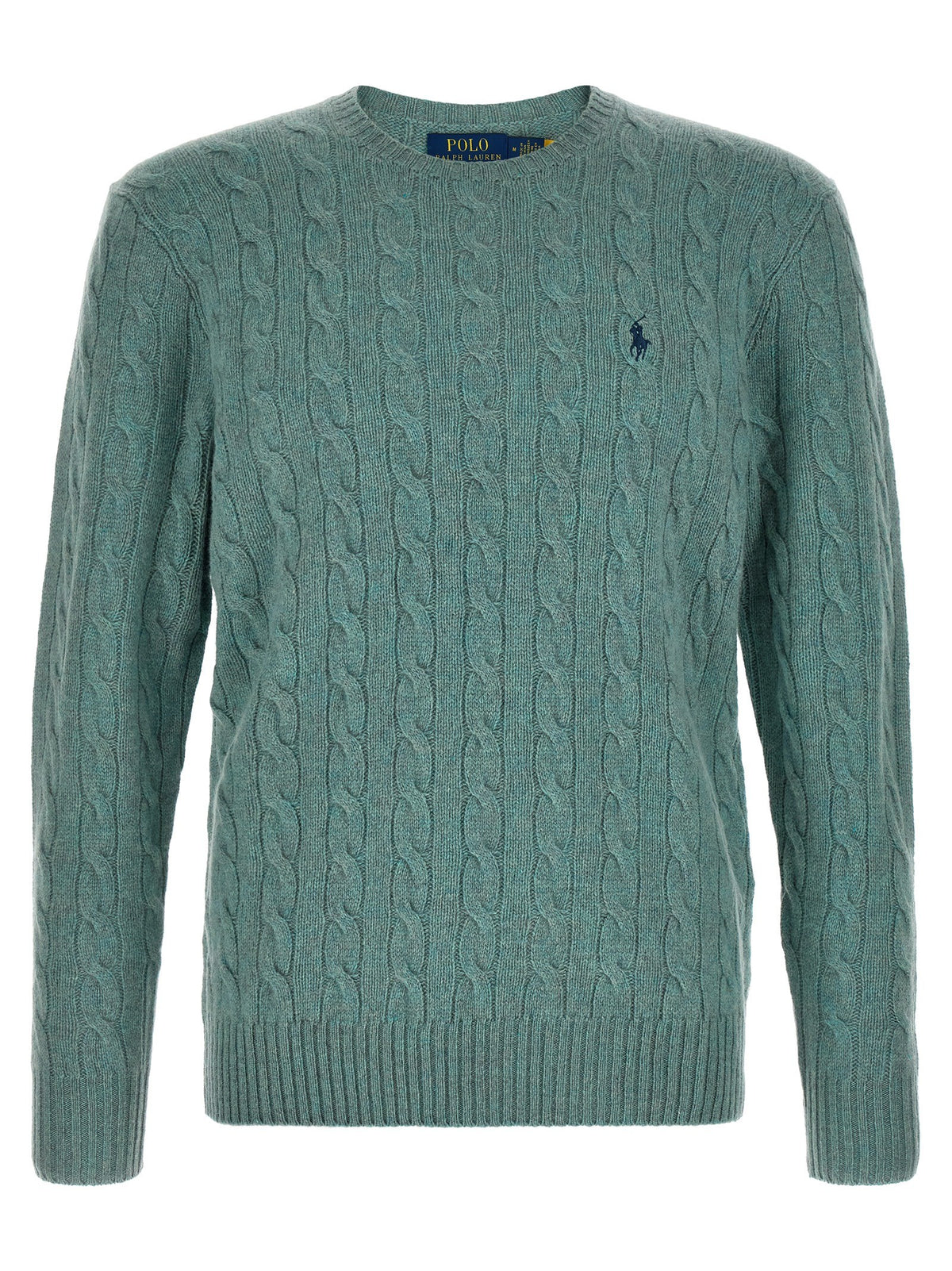 Braided sweater