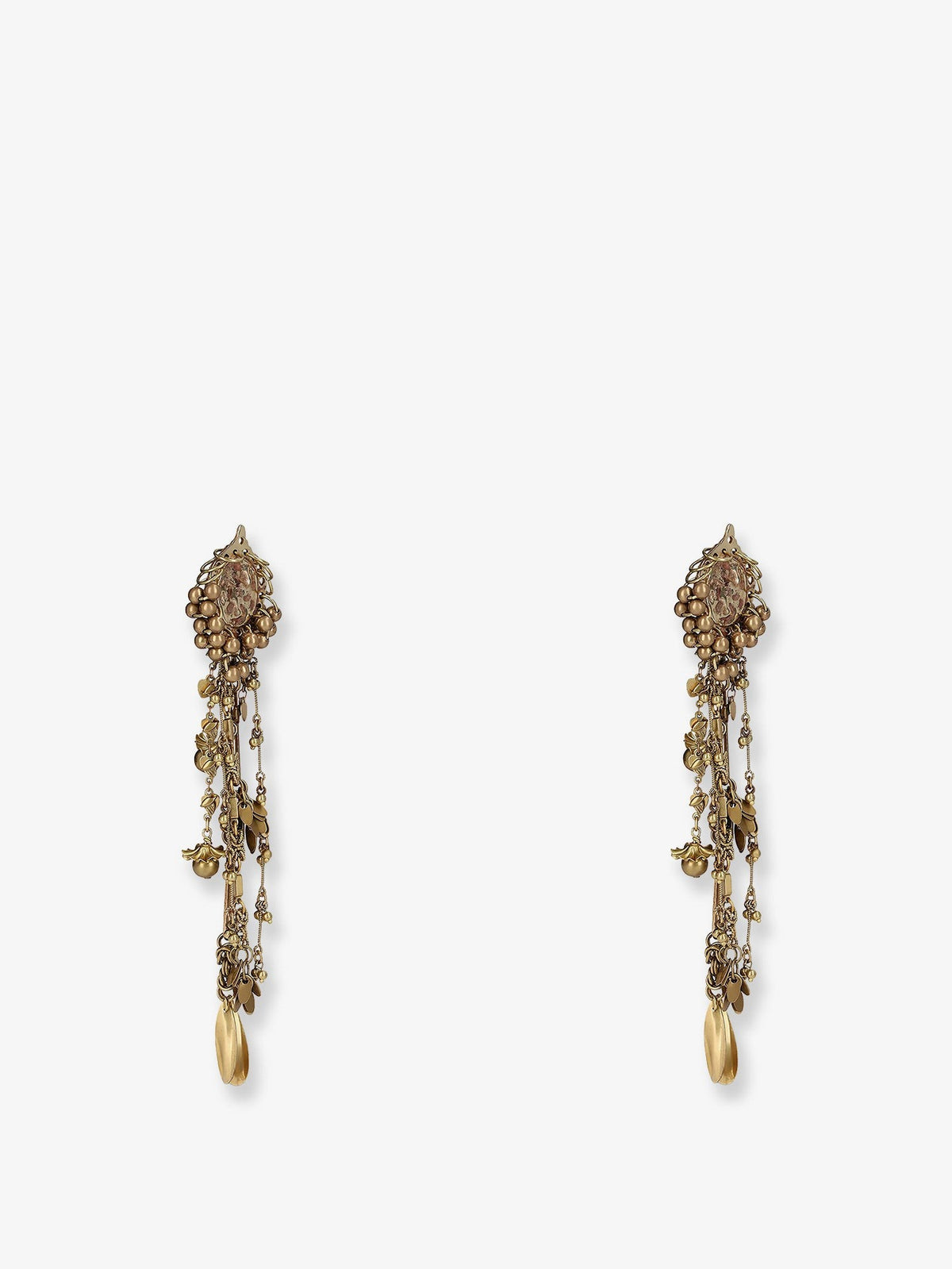 Brass earrings