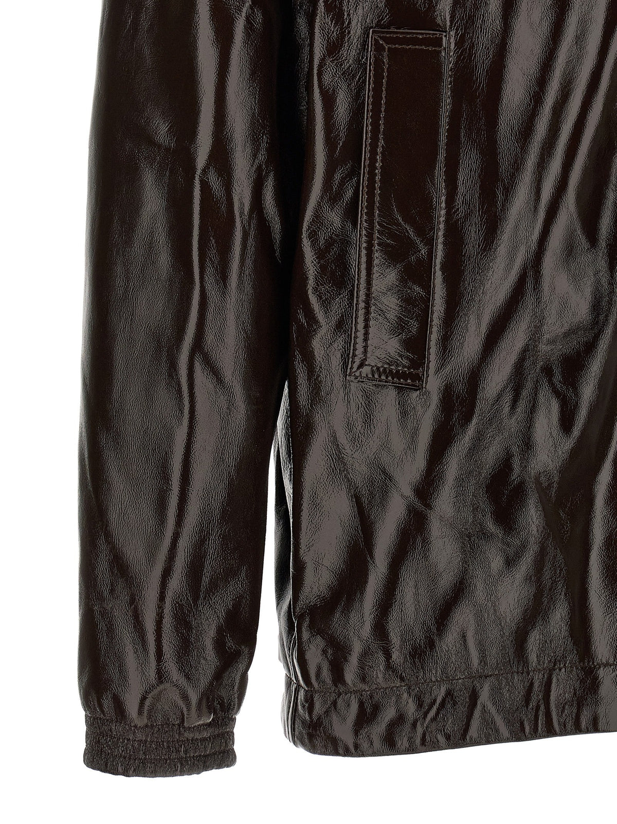 'Brigham' brown jacket