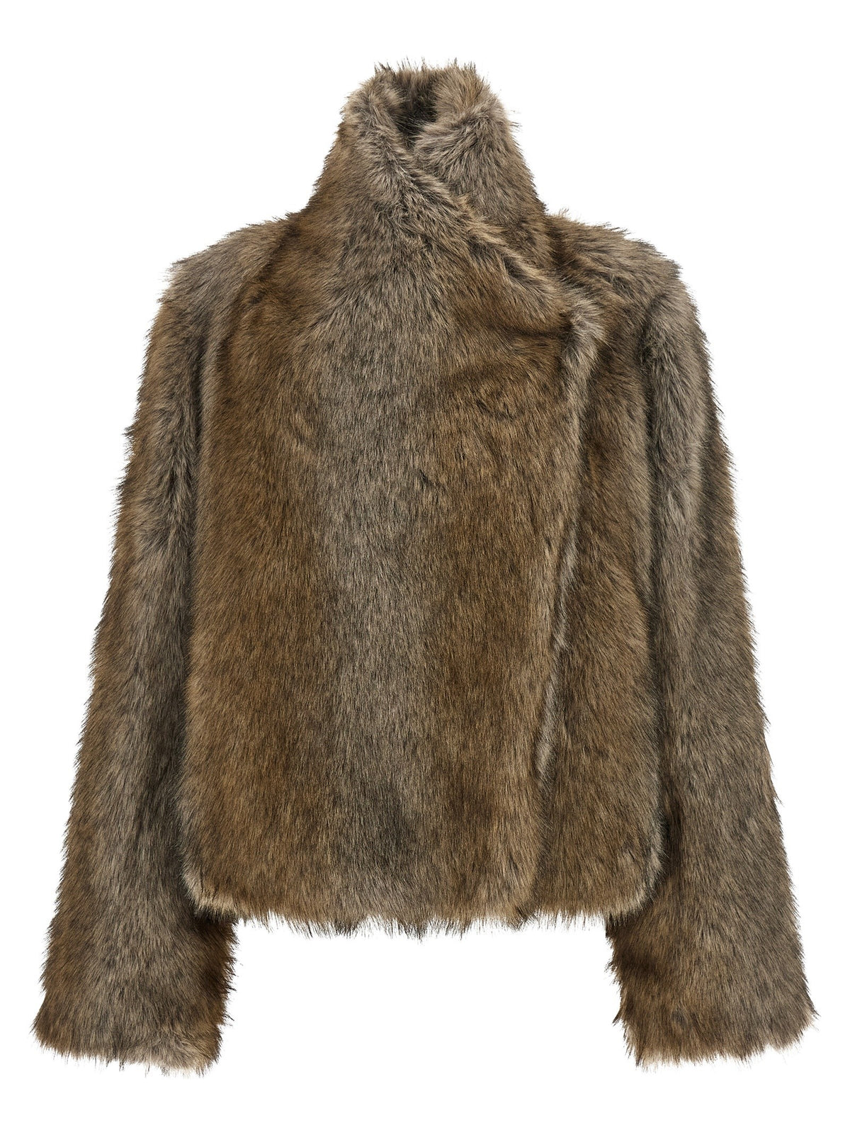 'Brigitte First' eco-fur coat