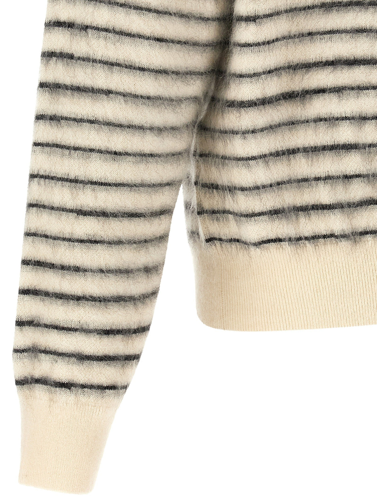 Brushed effect sweater