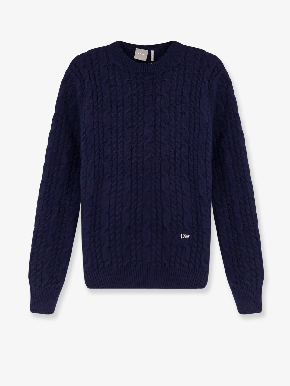 Cable-knit cashmere sweater