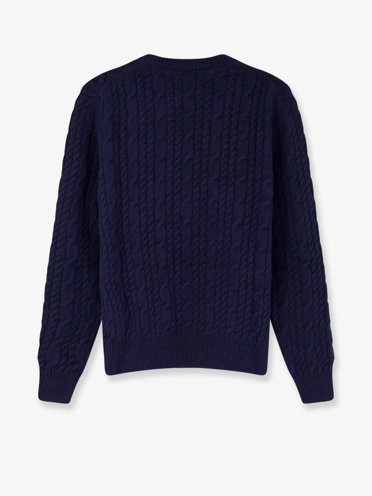 Cable-knit cashmere sweater