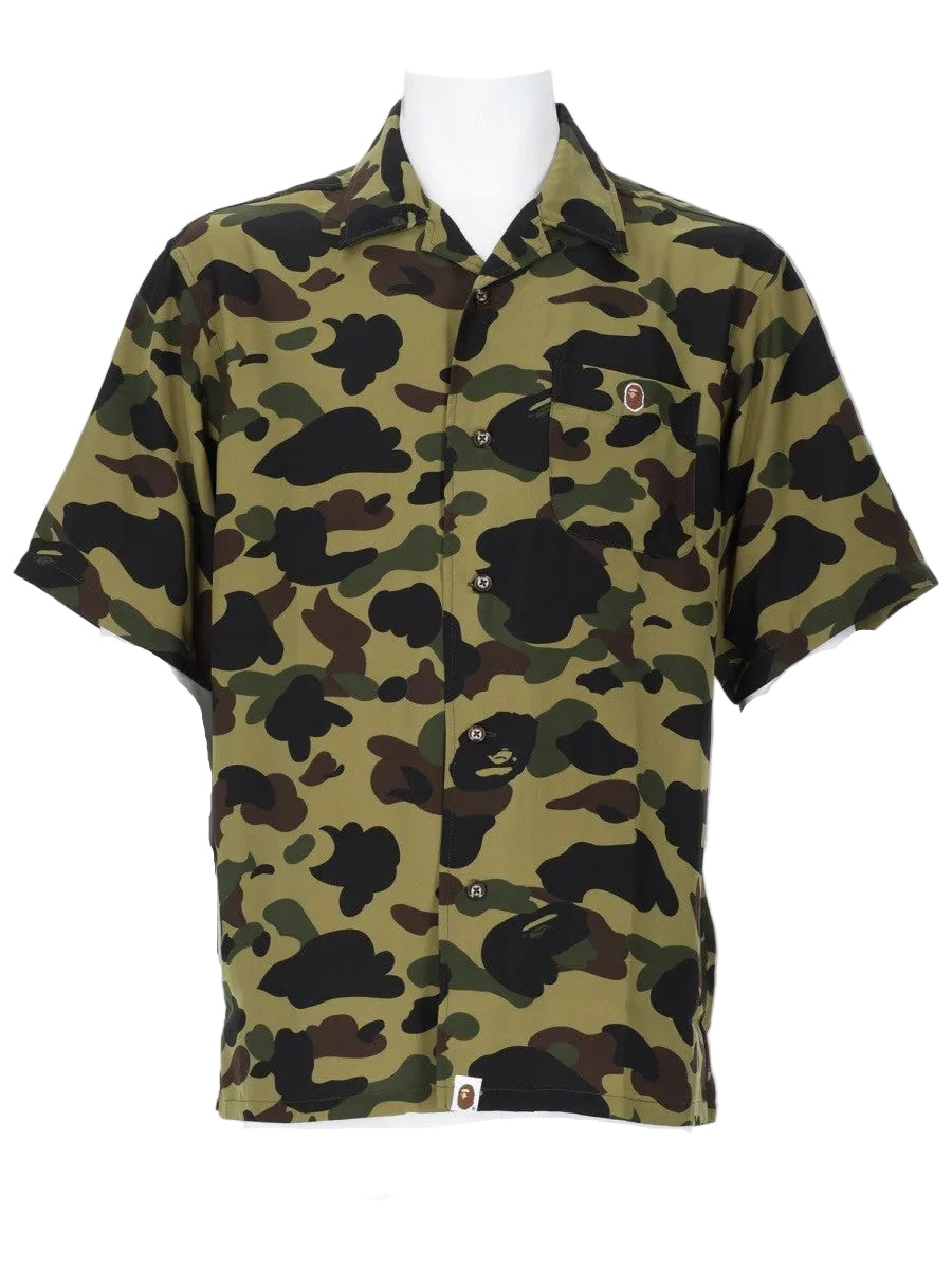CAMICIA CON PATCH LOGO