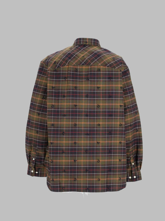 Camicia Con Ricamo Monogram
