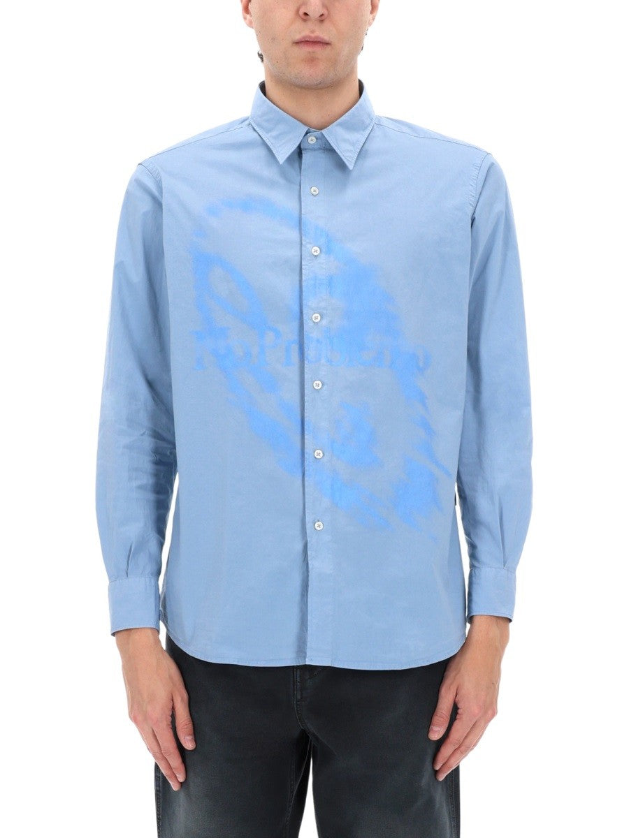 CAMICIA CON STAMPA LOGO