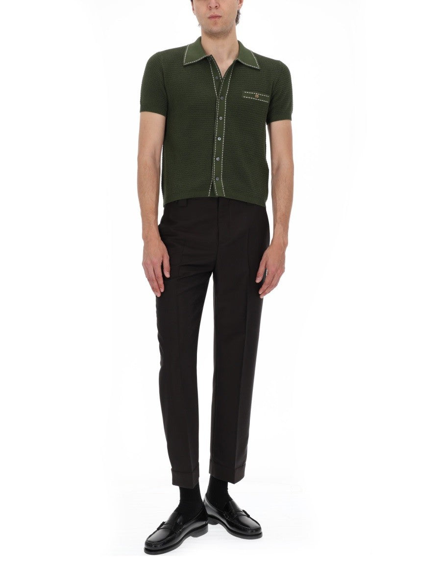 CAMICIA IN MAGLIA DI COTONE