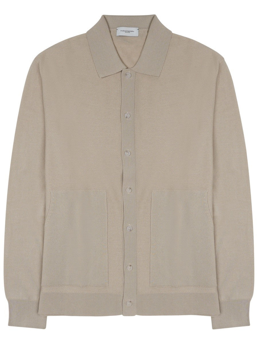 CAMICIA IN MAGLIA DI COTONE