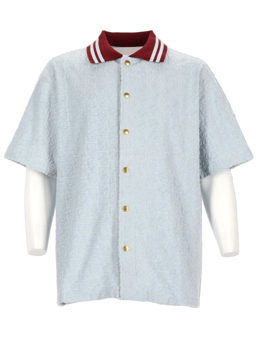 CAMICIA MONOGRAM IN COTONE
