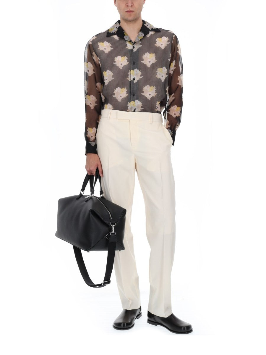 CAMICIA OVERSIZE IN SETA E COTONE