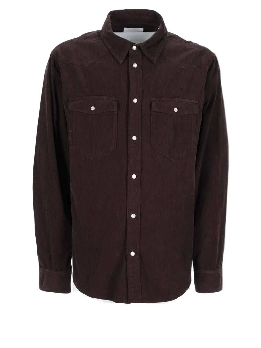 camicia "vasco" in cotone