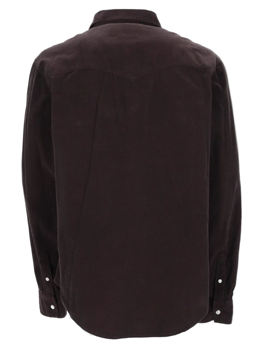 camicia "vasco" in cotone