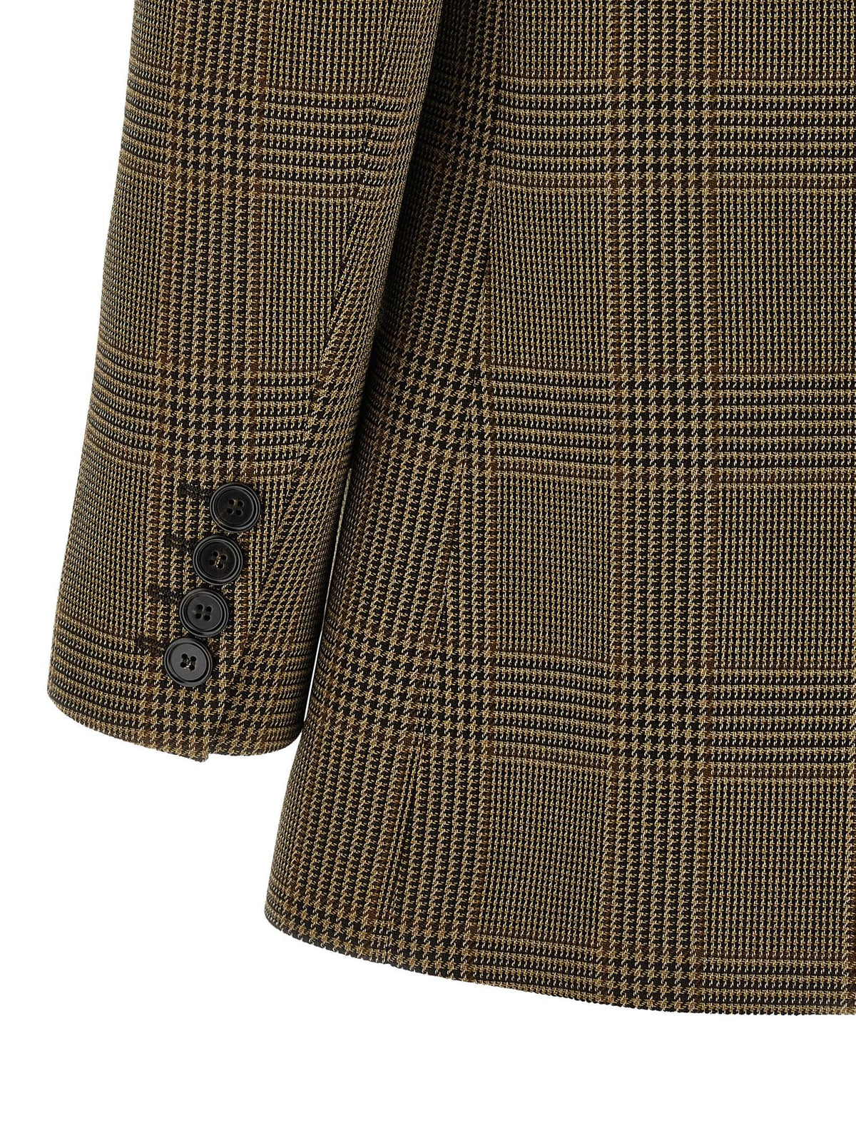 Cape detail blazer