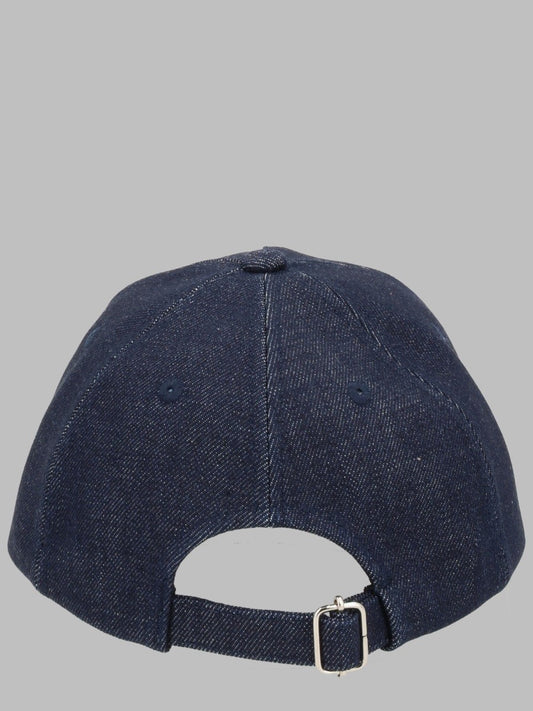 Cappello da Baseball in Denim di Cotone Cerato