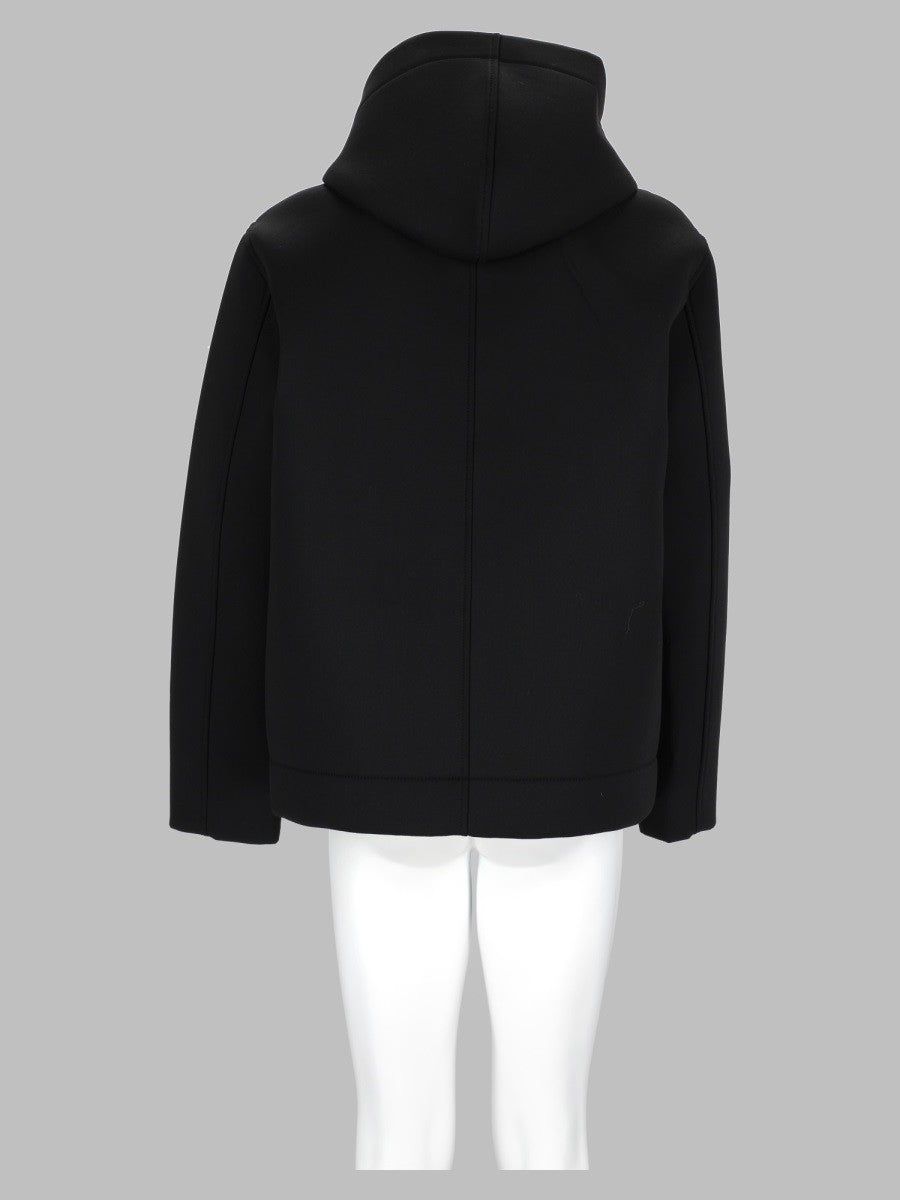 Cappotto Con Cappuccio e Zip