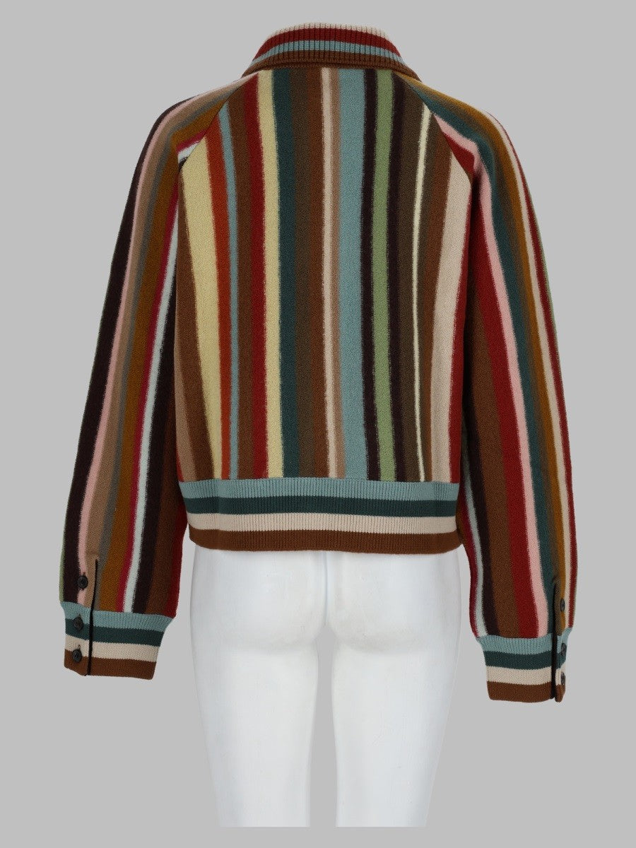 Cardigan In Lana Merino