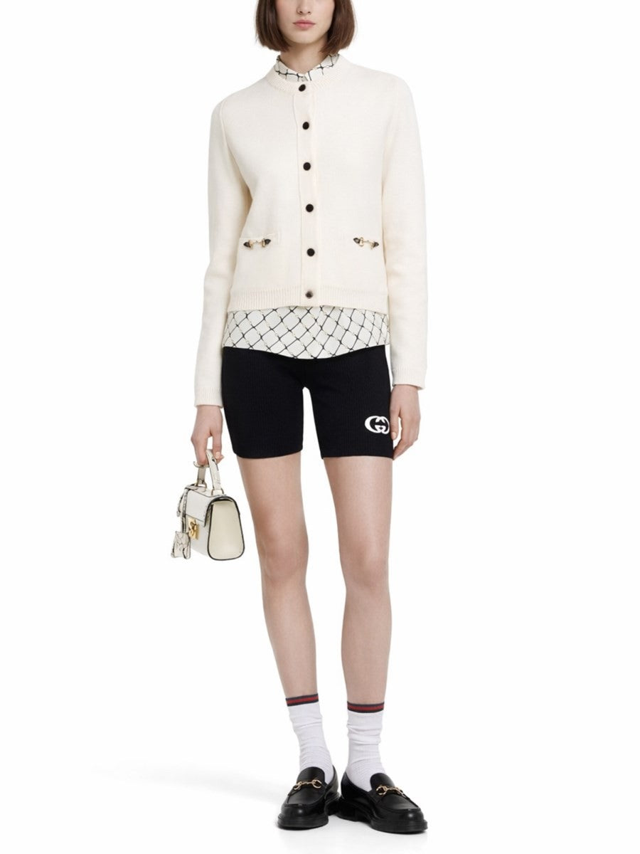 CARDIGAN WITH CLAMP