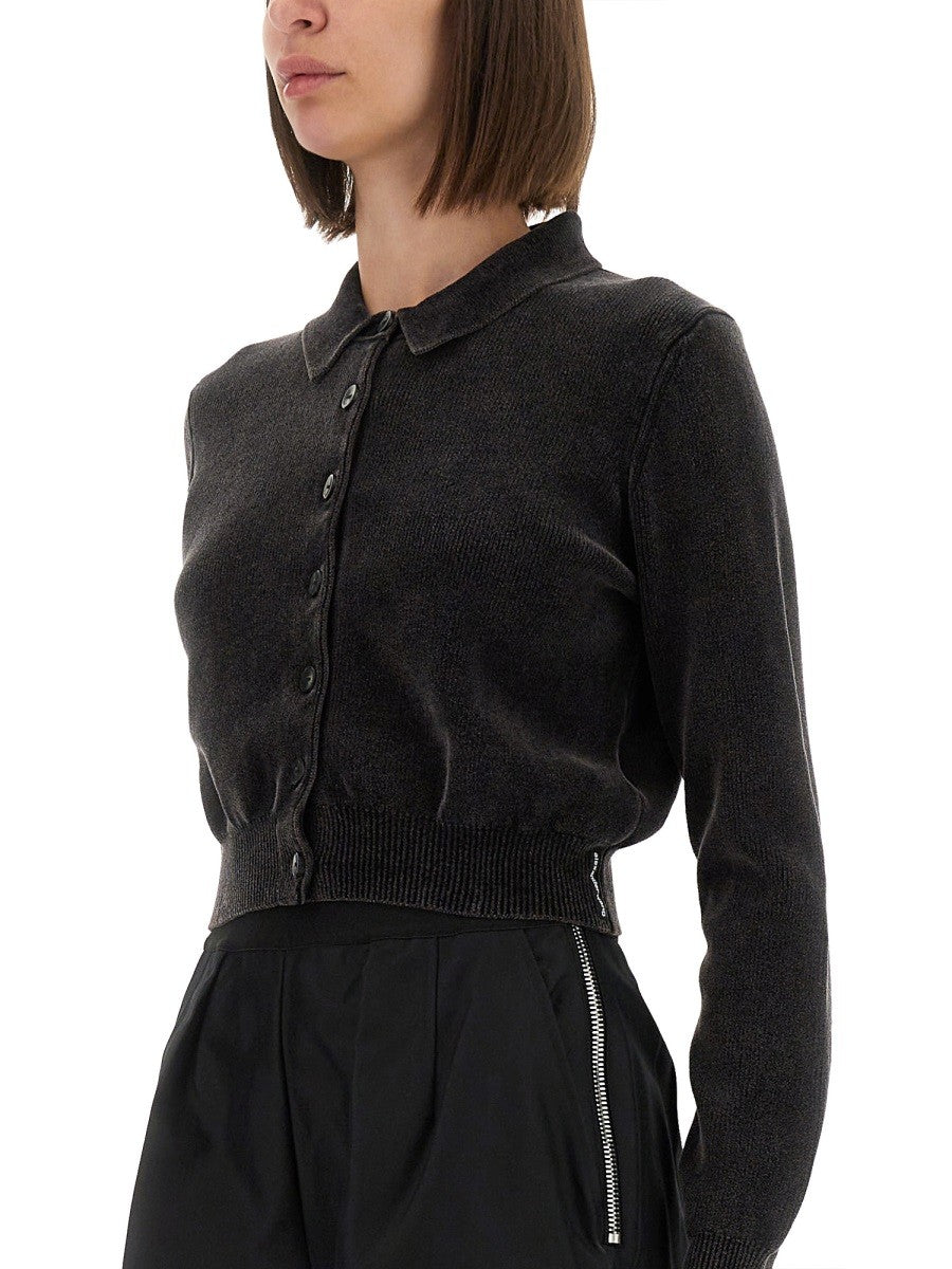 CARDIGAN WITH COLLAR