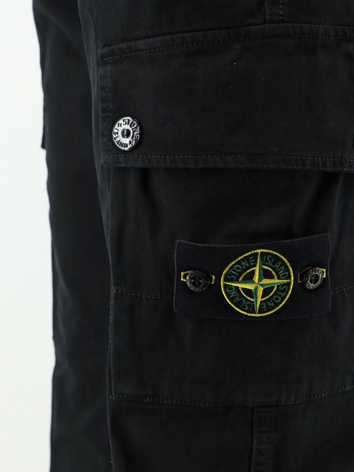 Cargo stretch organic cotton trousers