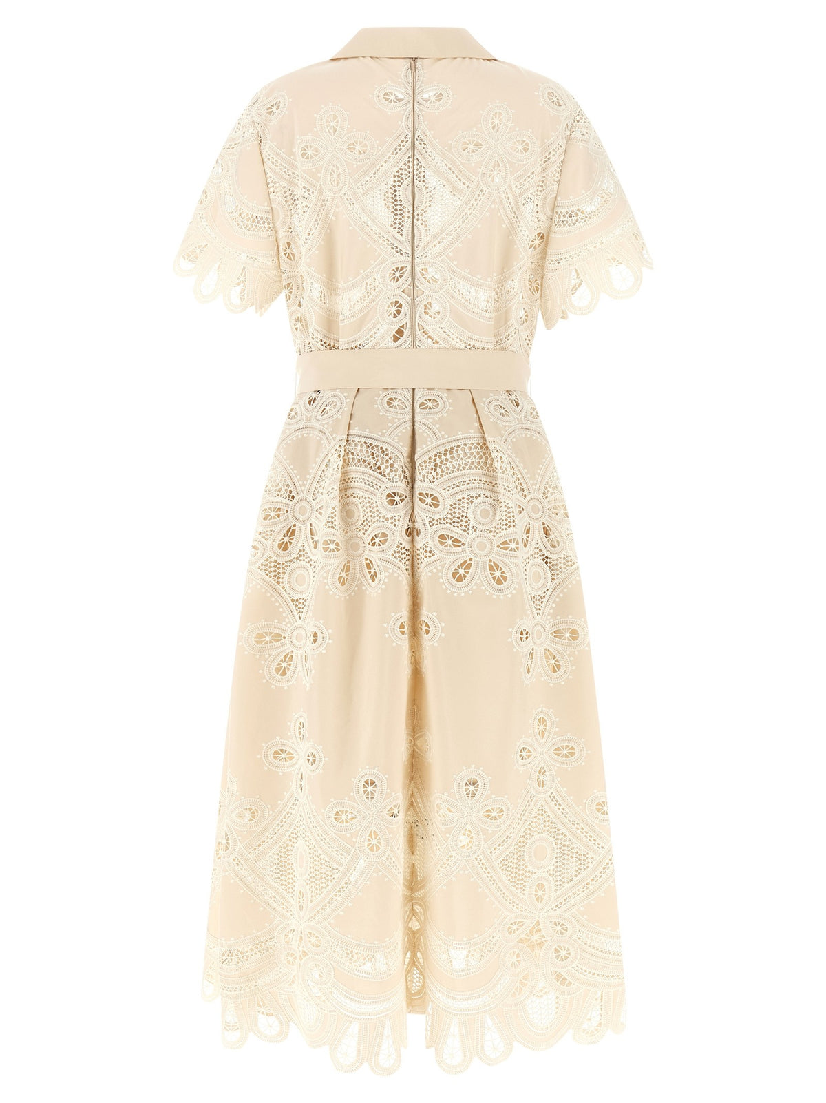 Carving embroidery dress