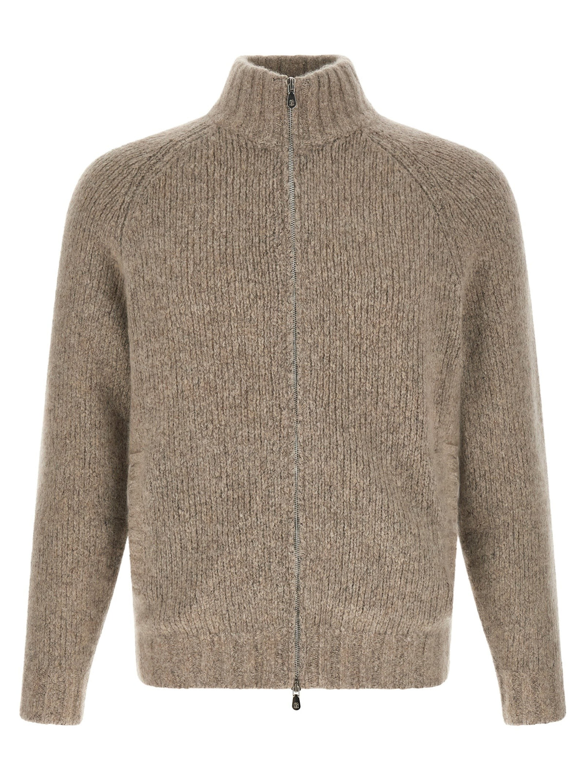 Cashmere and silk cardigan