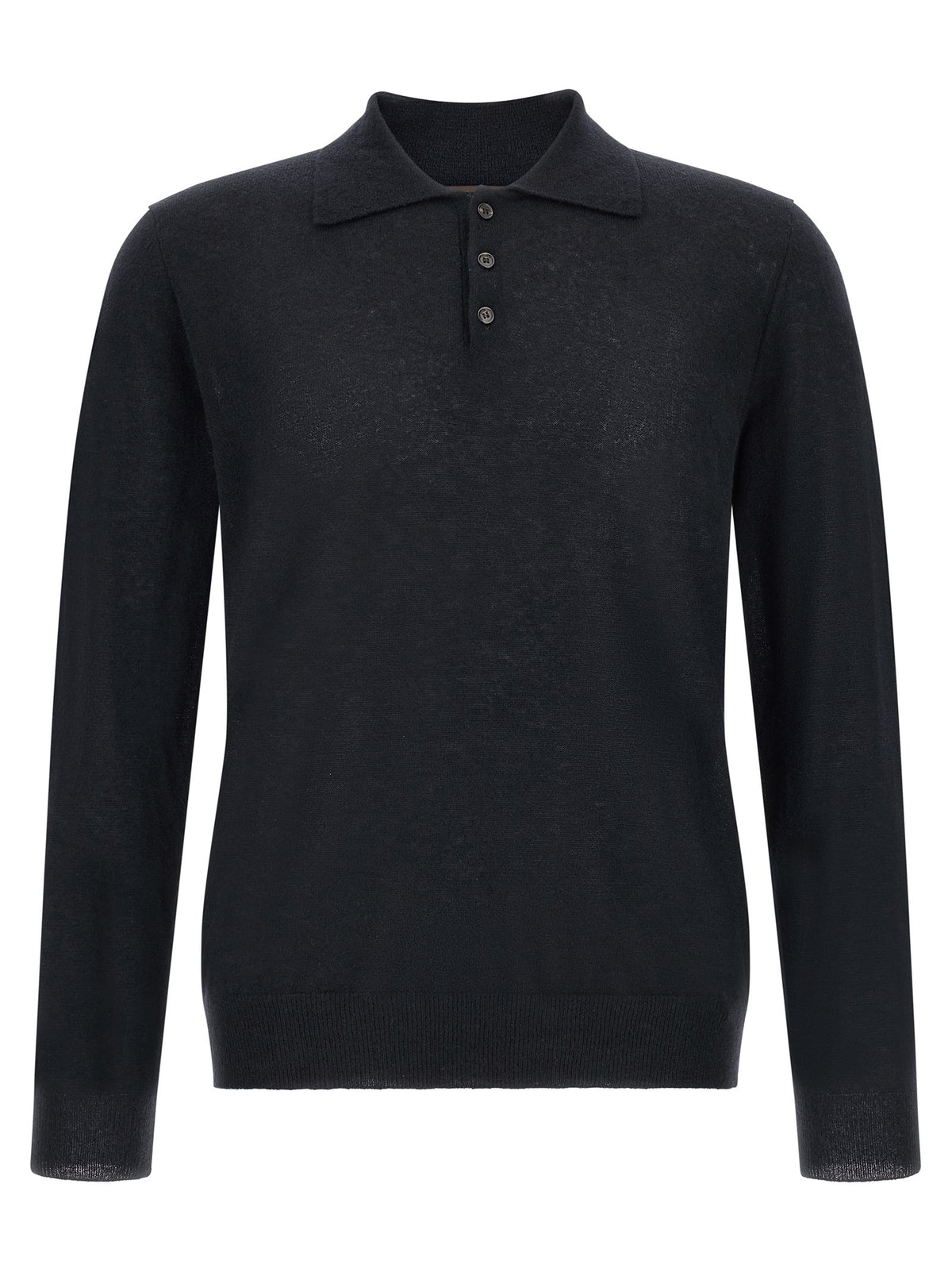 Cashmere polo shirt