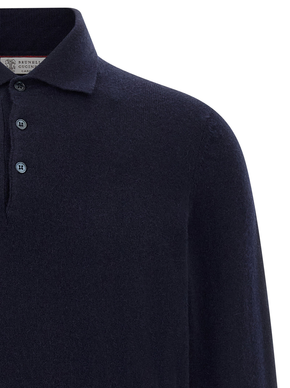 Cashmere polo shirt