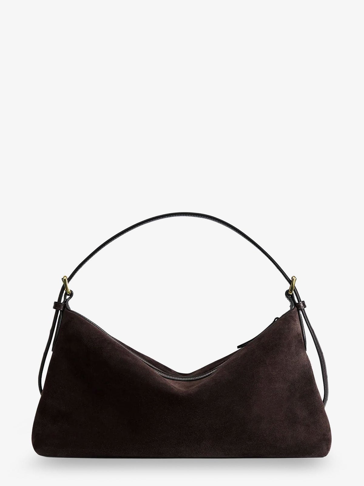 Castellare suede shoulder bag