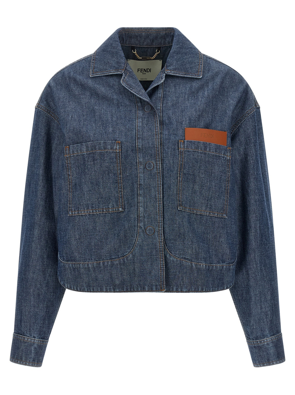 Chambray denim jacket