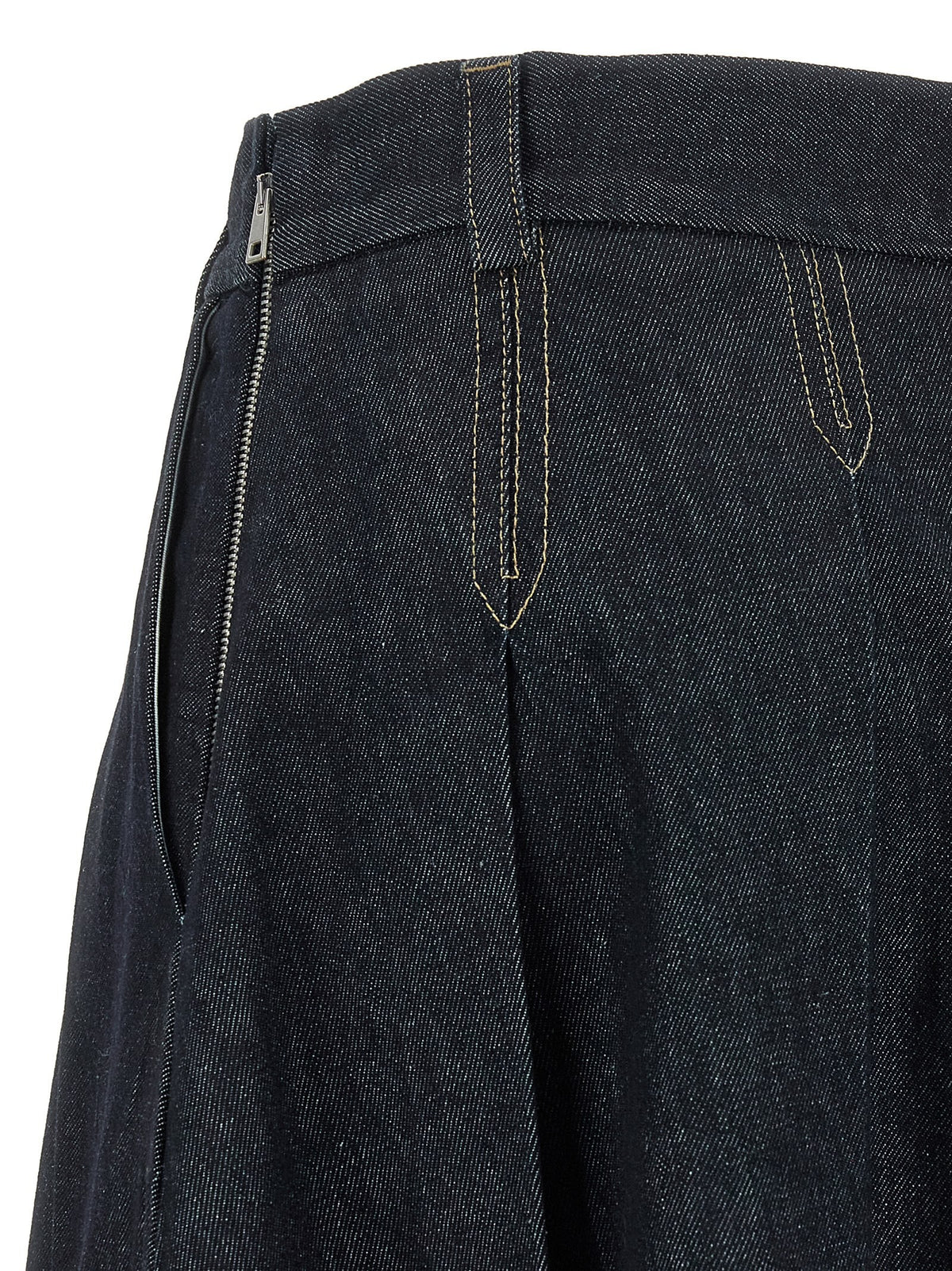 'Charlotte J' denim skirt