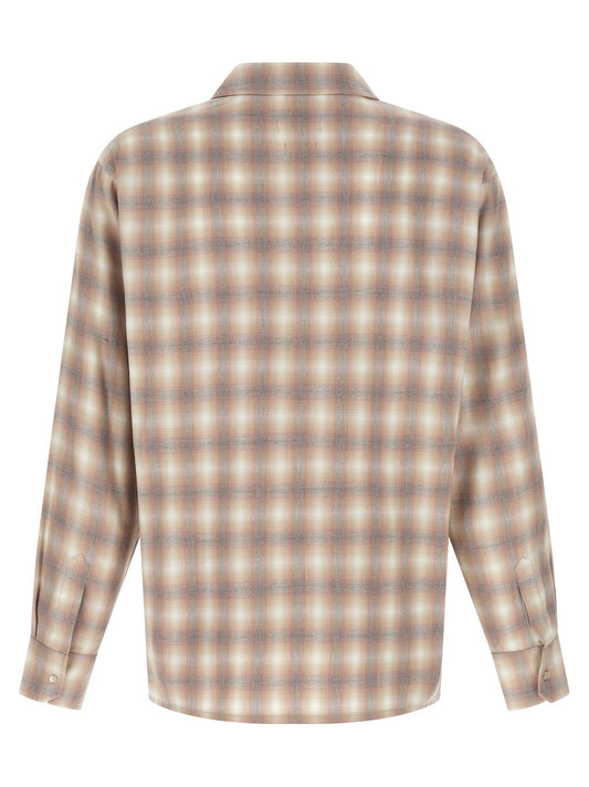 Check dégradé shirt