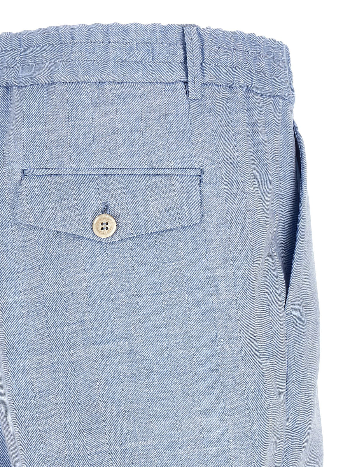 Chevron bermuda shorts