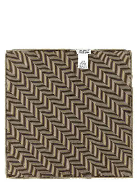 Chevron pocket clutch